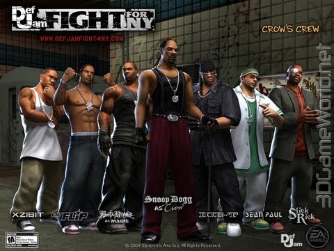 Def jam fight for ny characters