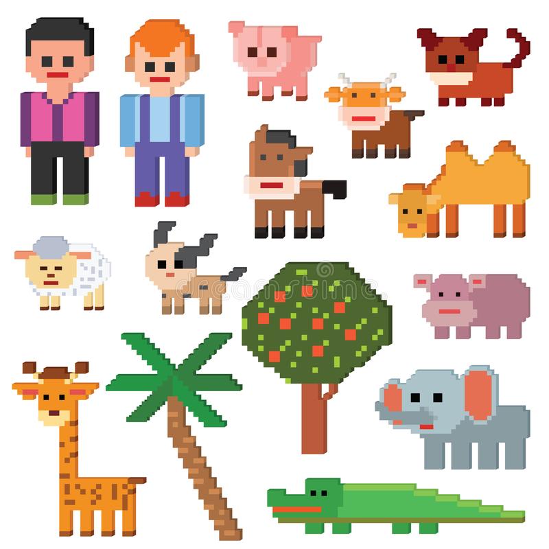 Pixel People For Video Games